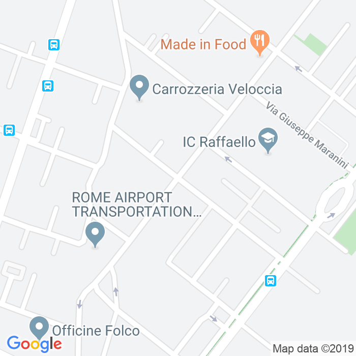 CAP di Via Gabriele Napodano a Roma