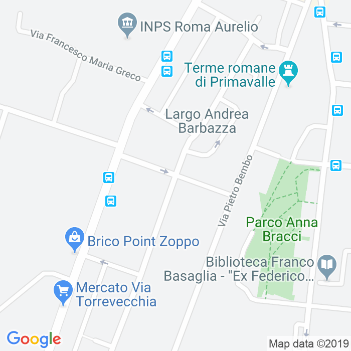 CAP di Via Gabriele Paleotti a Roma