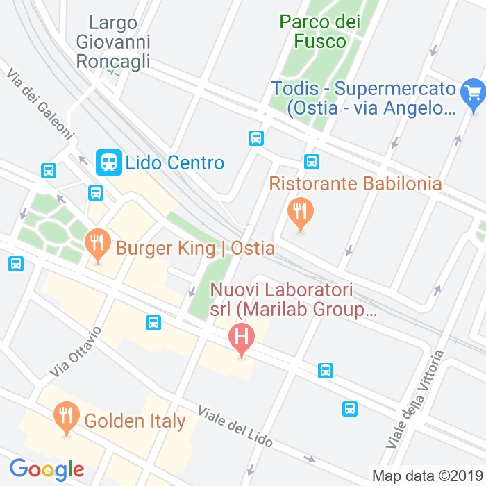 CAP di Via Gaetano Chierchia a Roma