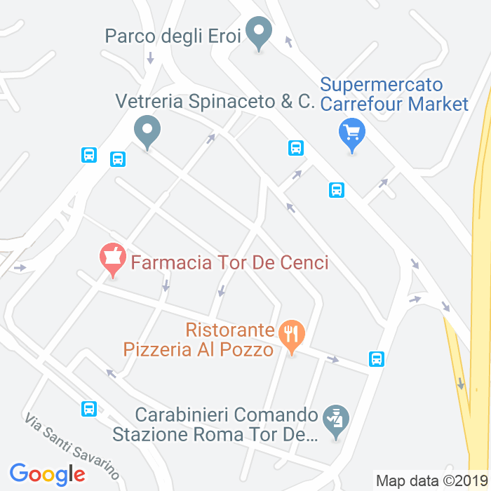CAP di Via Gaetano De Felice a Roma