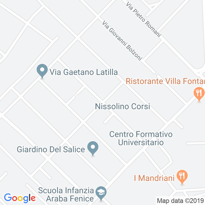 CAP di Via Gaetano Luporini a Roma