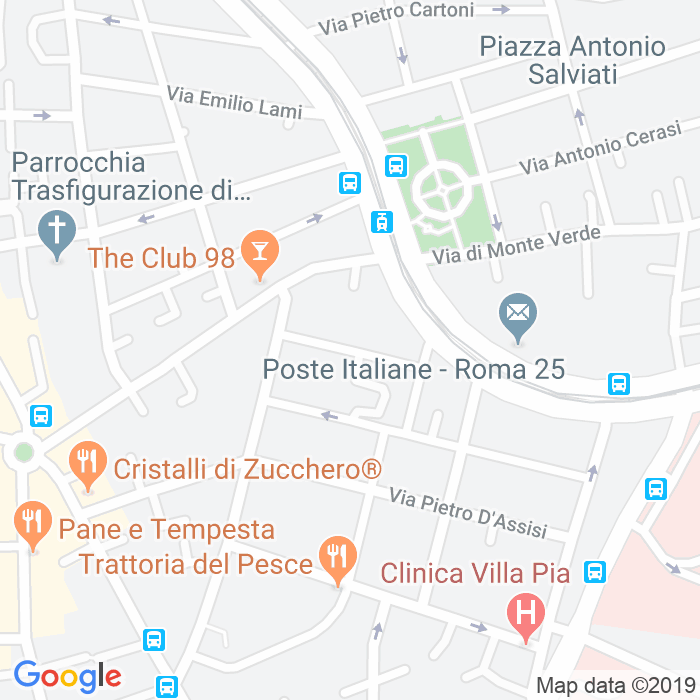 CAP di Via Gaetano Thiene a Roma