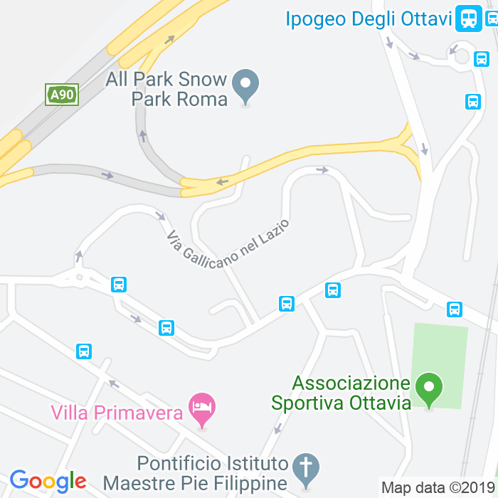CAP di Via Gallicano Nel Lazio a Roma