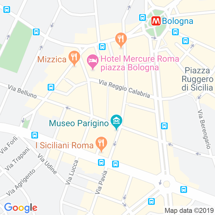 CAP di Via Garfagnana a Roma
