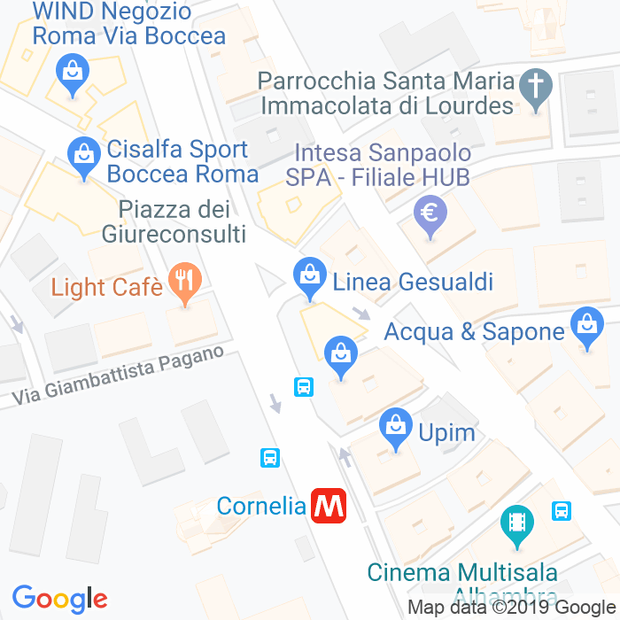 CAP di Via Gesualdi a Roma
