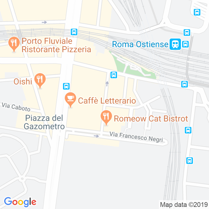 CAP di Via Giacomo Bove a Roma