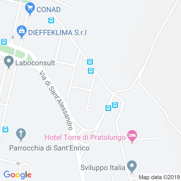CAP di Via Giacomo Di Palombara a Roma