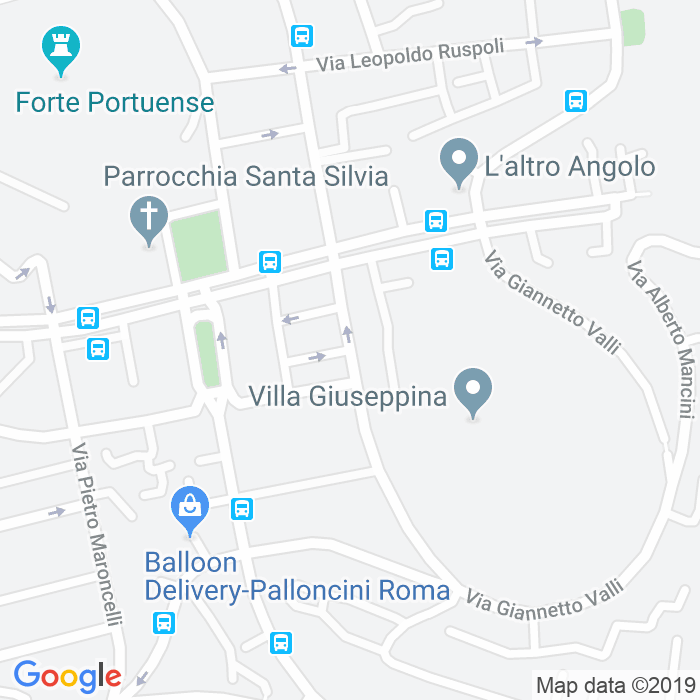 CAP di Via Giacomo Griziotti a Roma