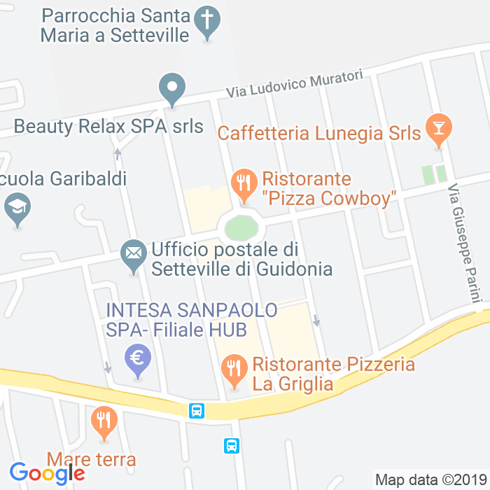 CAP di Via Giacomo Leopardi a Roma