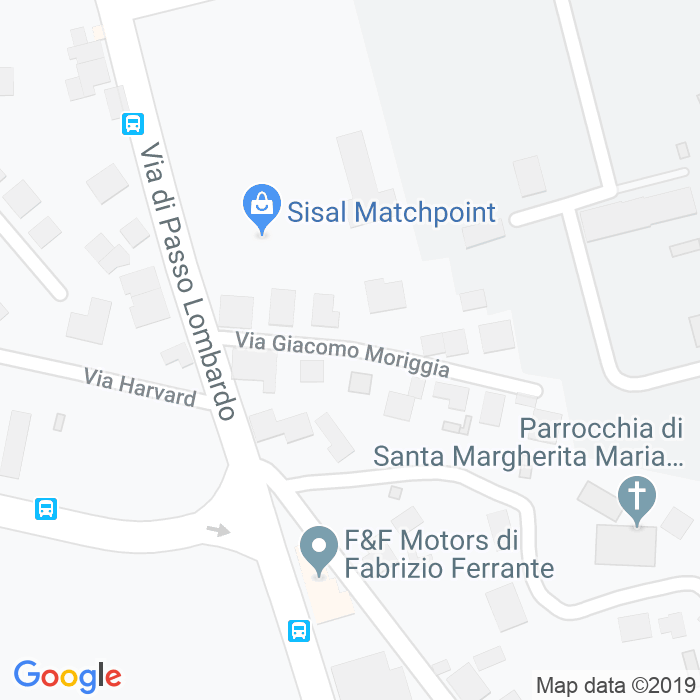 CAP di Via Giacomo Moriggia a Roma