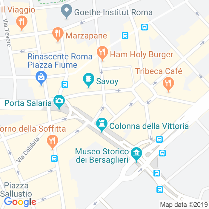 CAP di Via Giacomo Pagliari a Roma