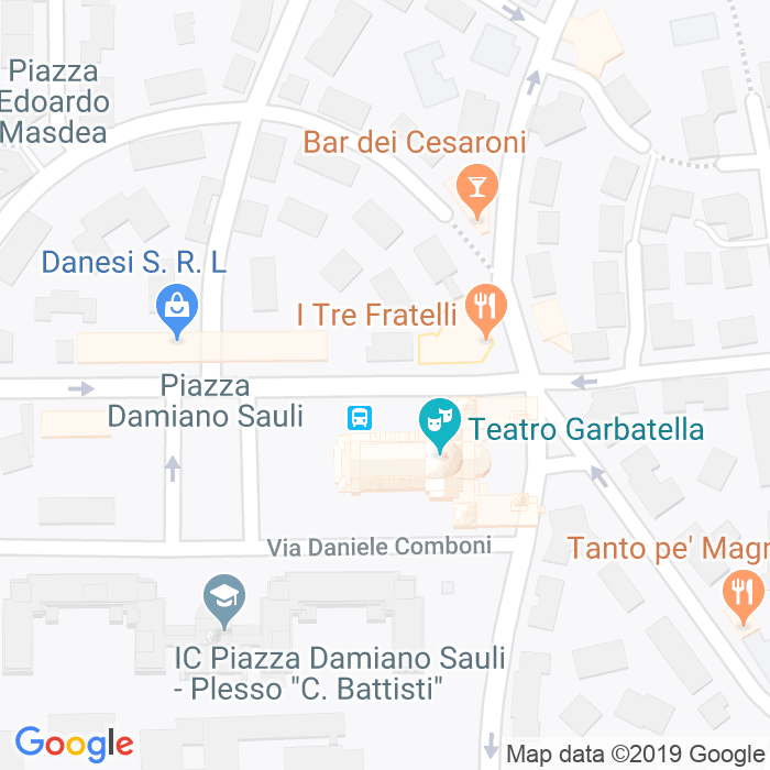 CAP di Via Giacomo Rho a Roma