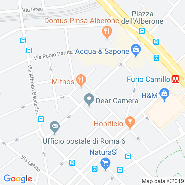 CAP di Via Gino Capponi a Roma
