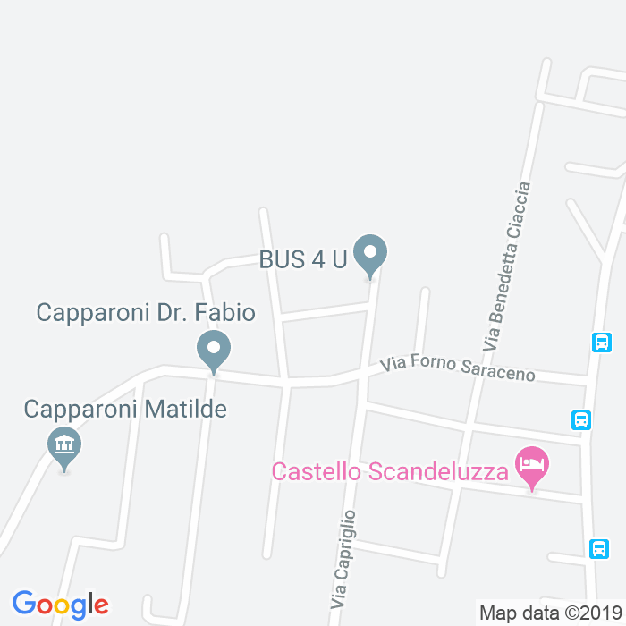 CAP di Via Gino Di Curzio a Roma