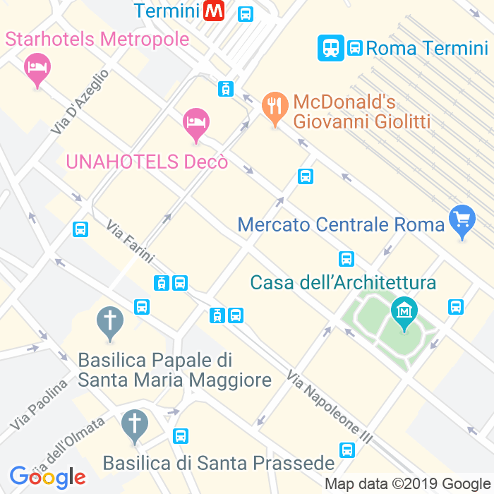 CAP di Via Gioberti a Roma