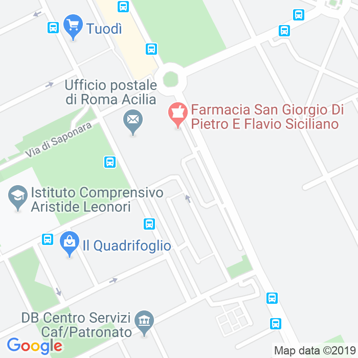 CAP di Via Giordano Bruno Ferrari a Roma