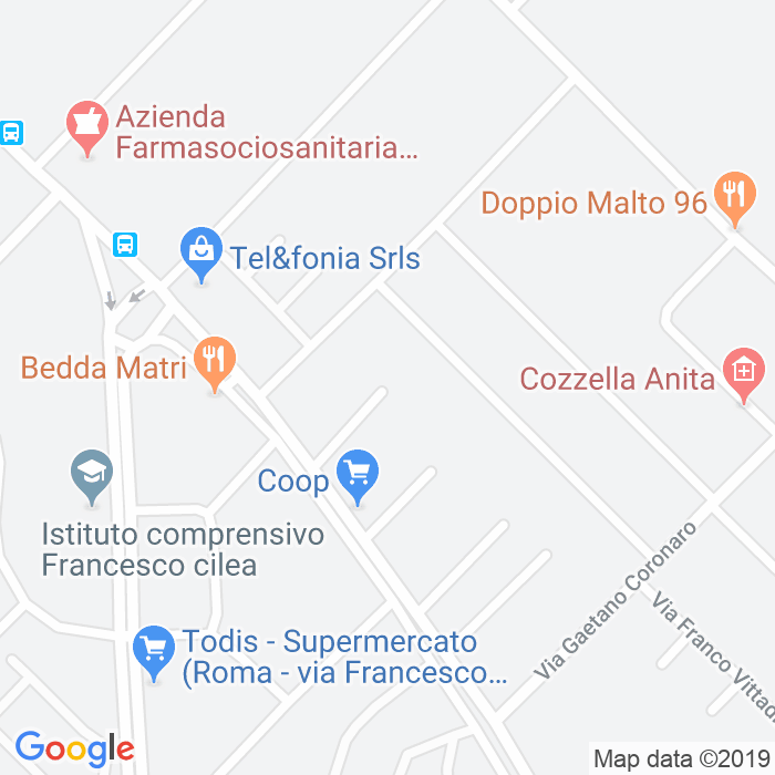 CAP di Via Giorgio Federico Ghedini a Roma