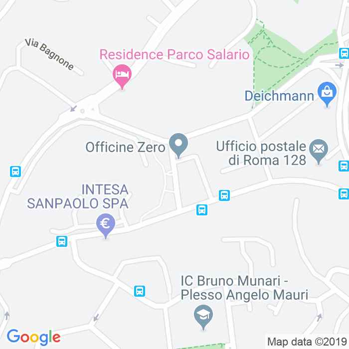 CAP di Via Giorgio La Pira a Roma