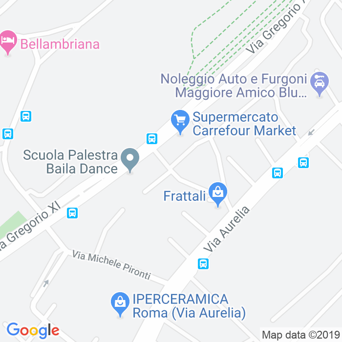 CAP di Via Giovanni Andreucci a Roma