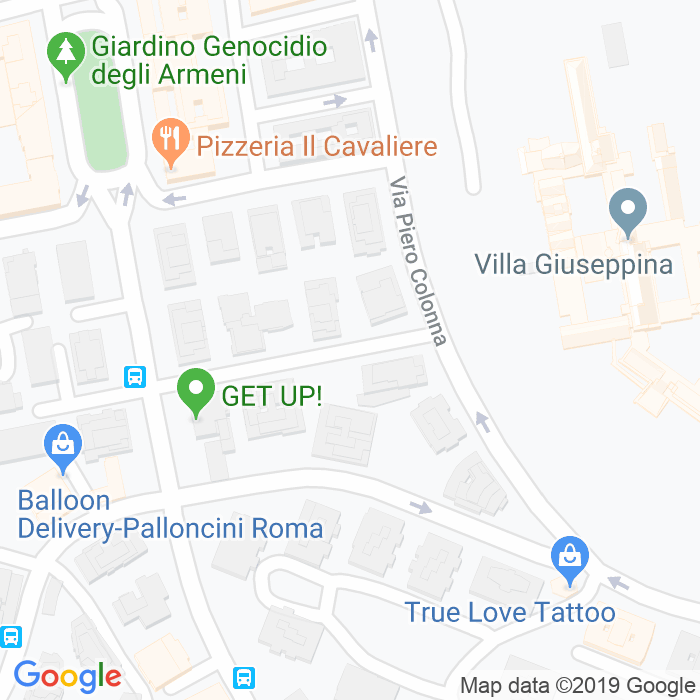 CAP di Via Giovanni Battista Falcone a Roma