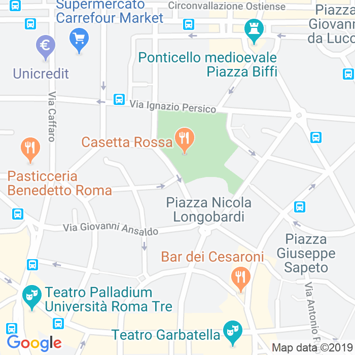 CAP di Via Giovanni Battista Magnaghi a Roma
