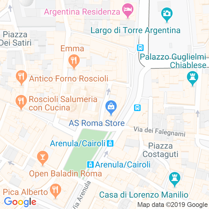 CAP di Via Giovanni Borgi a Roma