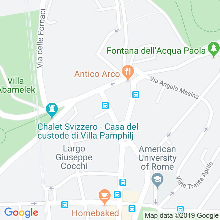 CAP di Via Giovanni Cadolini a Roma