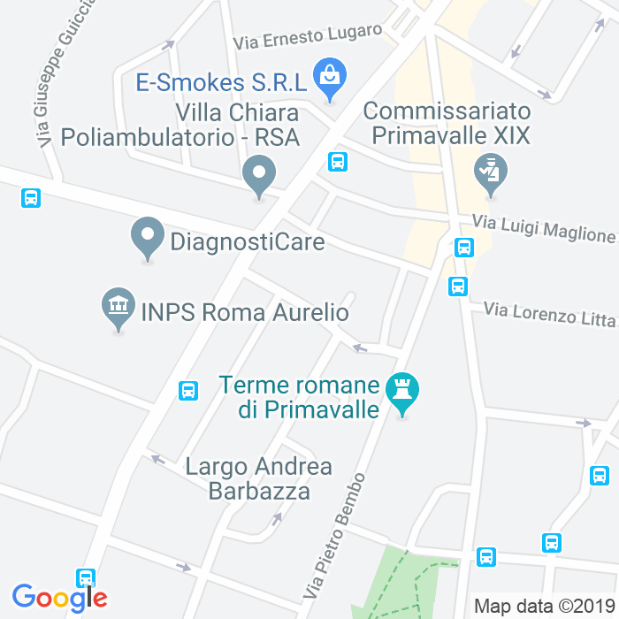 CAP di Via Giovanni D'Andrea a Roma