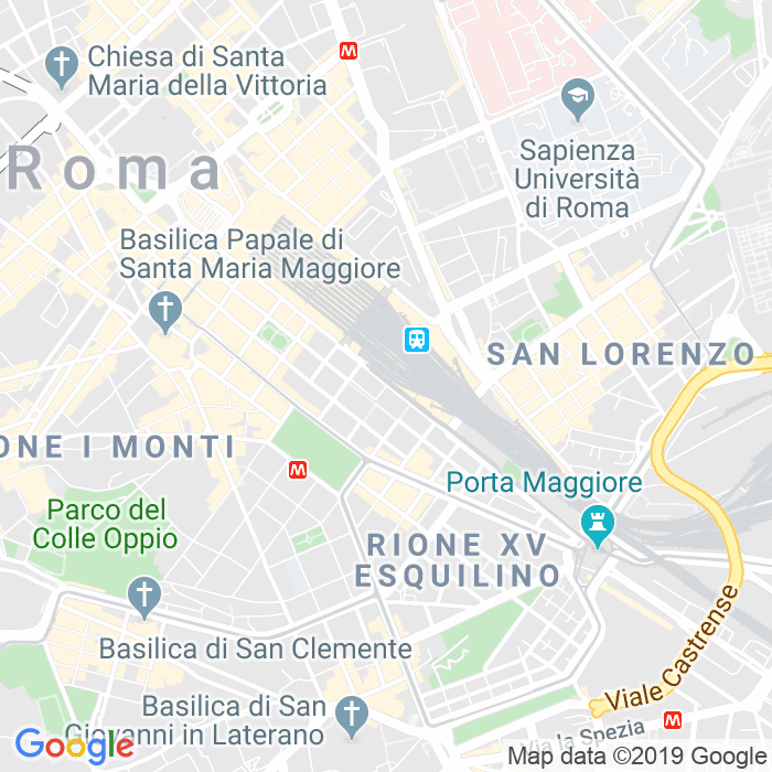 CAP di Via Giovanni Giolitti a Roma