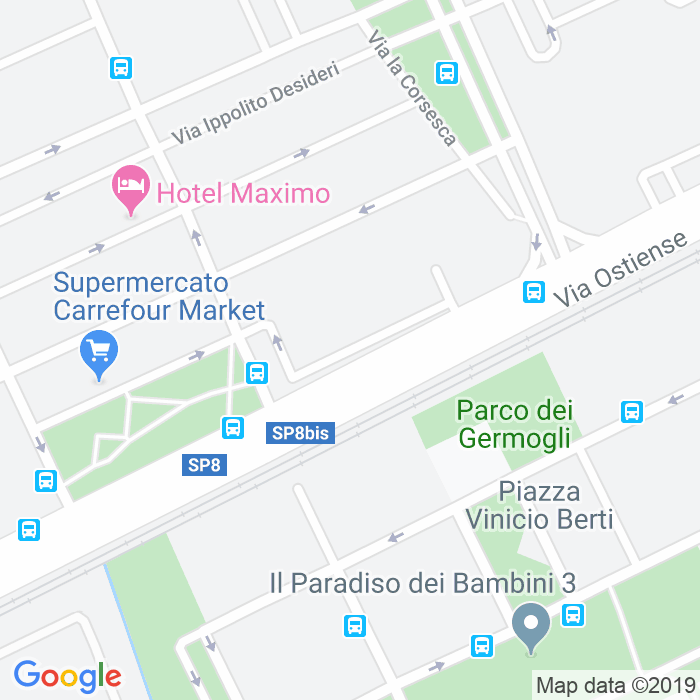 CAP di Via Giovanni Mazzucconi a Roma