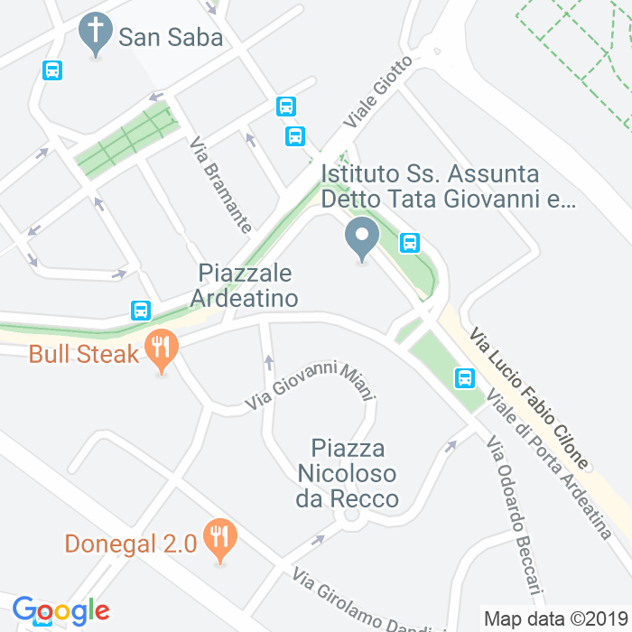 CAP di Via Giovanni Tata a Roma