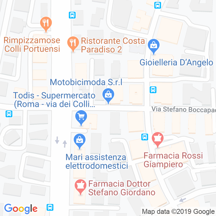 CAP di Via Giovanni Torrecremata a Roma