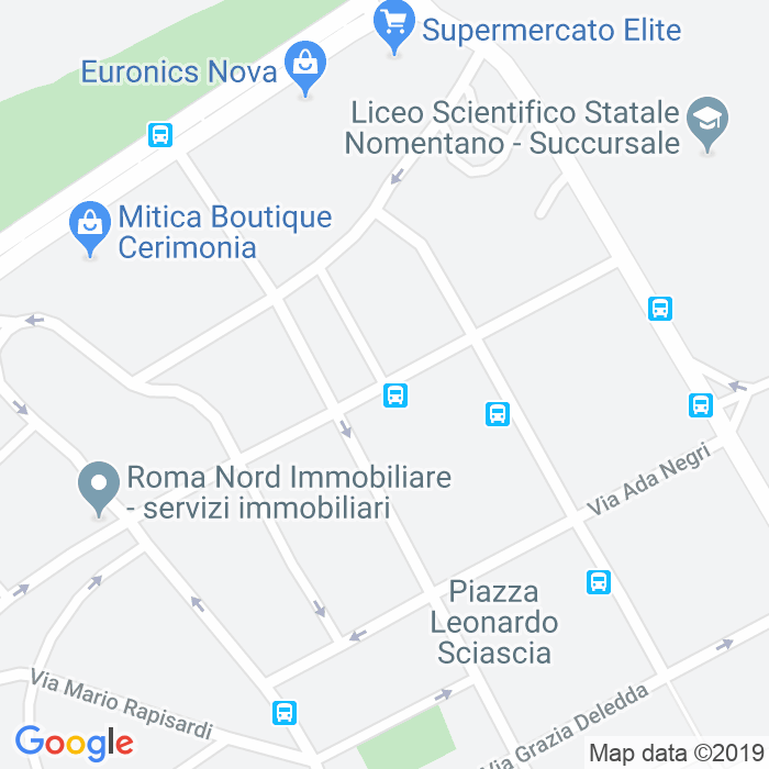 CAP di Via Giovanni Verga a Roma