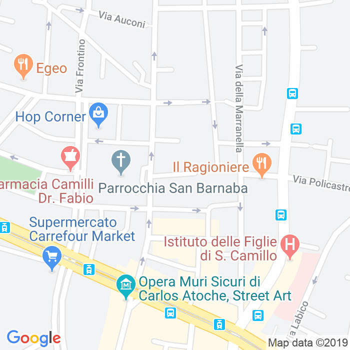 CAP di Via Giovannoli Alo a Roma