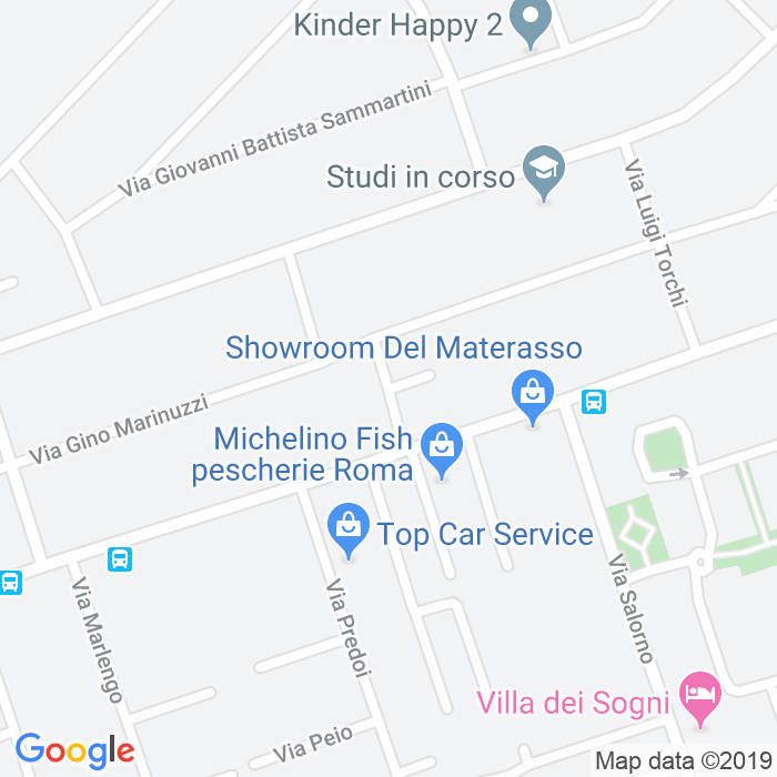 CAP di Via Girolamo Cavazzoni a Roma