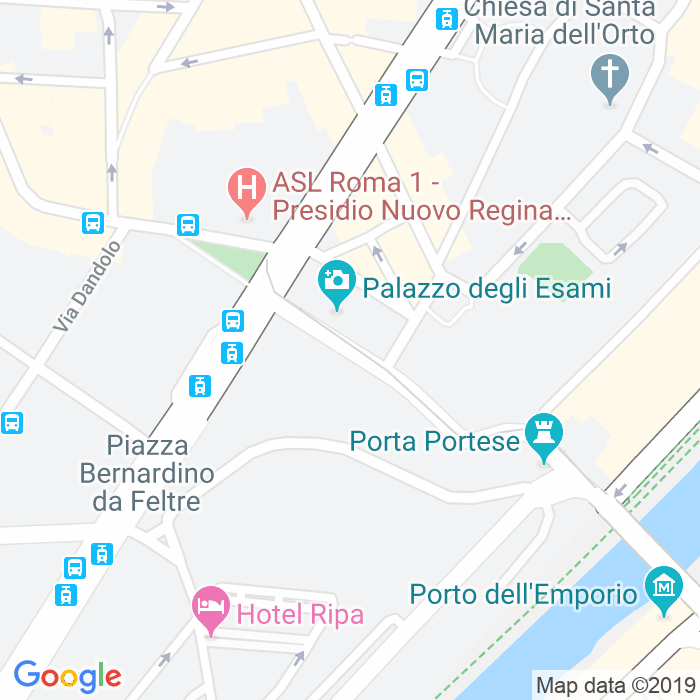 CAP di Via Girolamo Induno a Roma