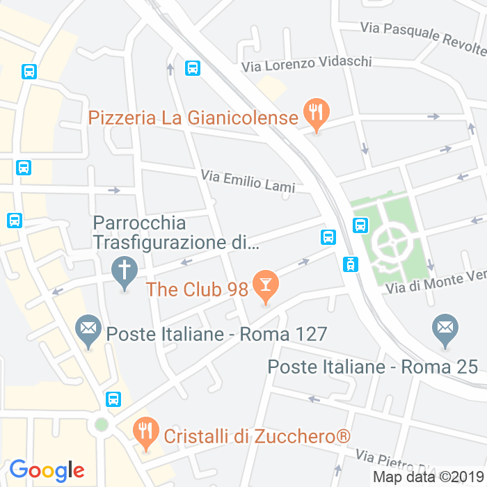 CAP di Via Giulia Di Gallese a Roma