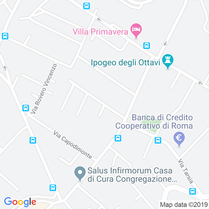 CAP di Via Giuseppe Albinati a Roma