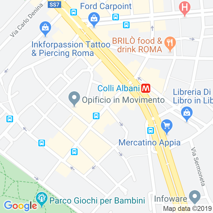 CAP di Via Giuseppe De Leva a Roma