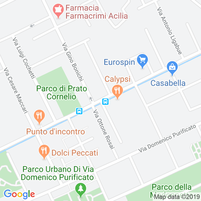CAP di Via Giuseppe Sciuti a Roma