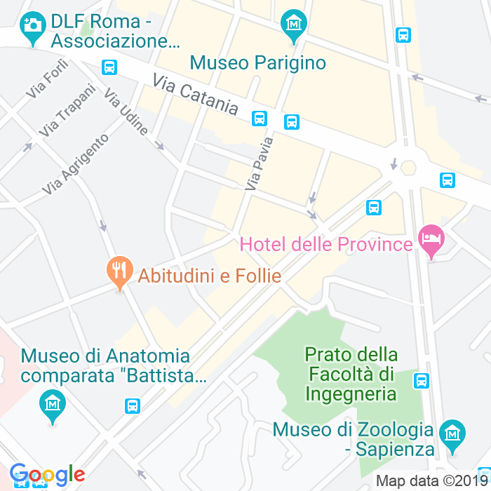 CAP di Via Giuseppe Sisco a Roma