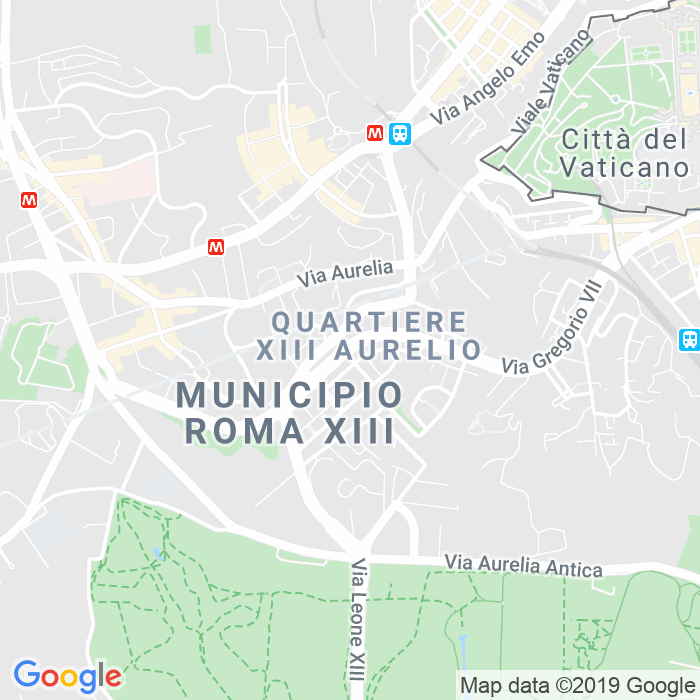 CAP di Via Gregorio Vii a Roma
