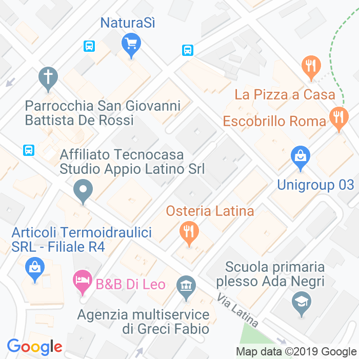 CAP di Via Iacopo Belgrado a Roma