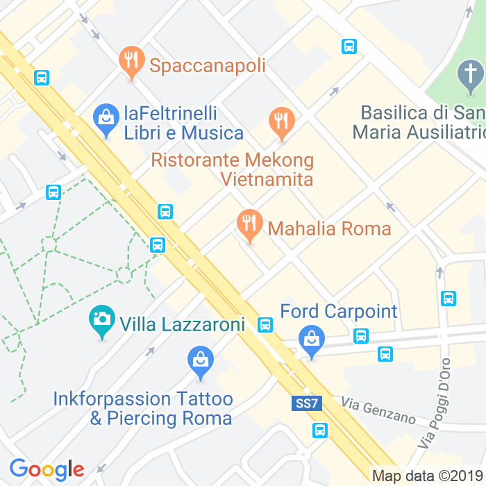 CAP di Via Ilia a Roma