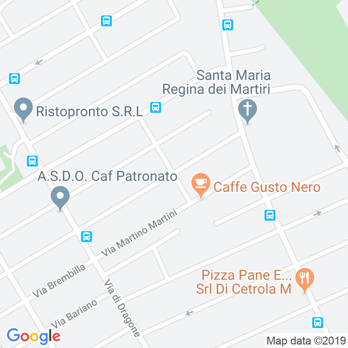 CAP di Via Lazzaro Cattaneo a Roma