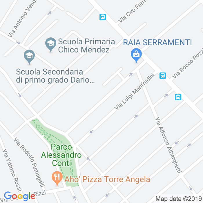 CAP di Via Leonardo Agostini a Roma