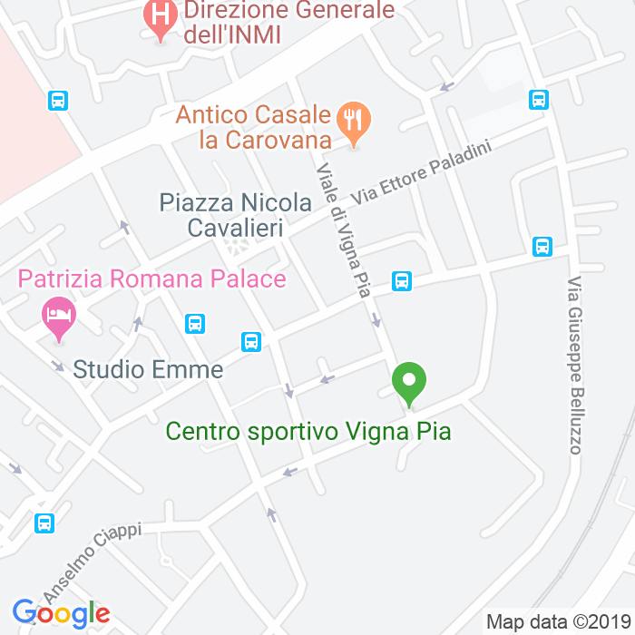 CAP di Via Leonardo Greppi a Roma