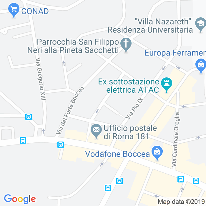 CAP di Via Leone Magno a Roma