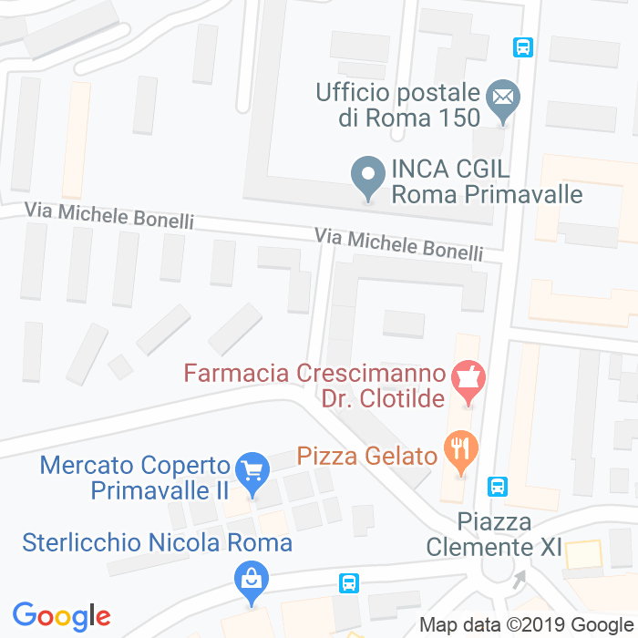 CAP di Via Lorenzo Campeggi a Roma