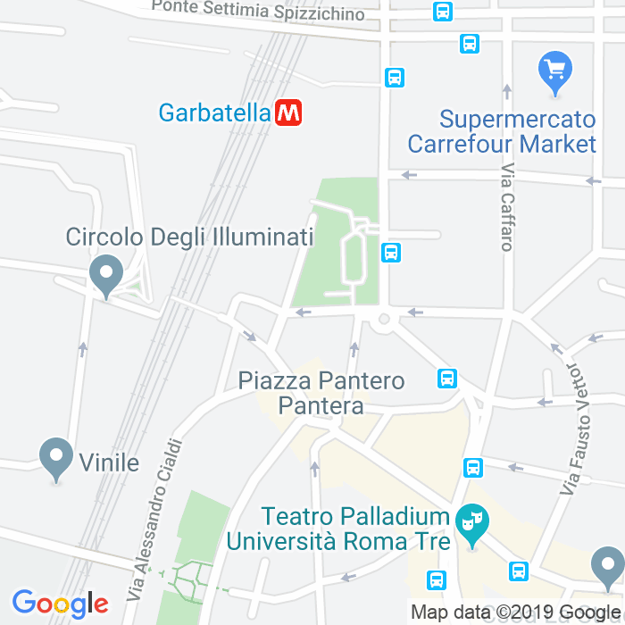 CAP di Via Lorenzo Da Pietrasanta a Roma